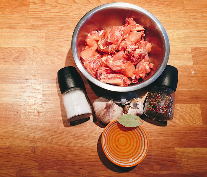 ingredientes pollo al ajillo receta de la abuela